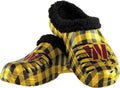 FOCO NFL Team Logo Buffalo Check Shoes with Cozy Sherpa Interior