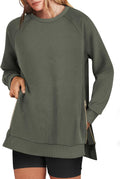 ANRABESS Womens Oversized Sweatshirt Crewneck Tunic - Relaxed Fall