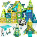 Magnetic Tiles Building Block Set Space Adventure - Educational Play