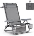 Iceco Bora High Back Beach Chair: 5-Position Recline, 500lbs Capacity