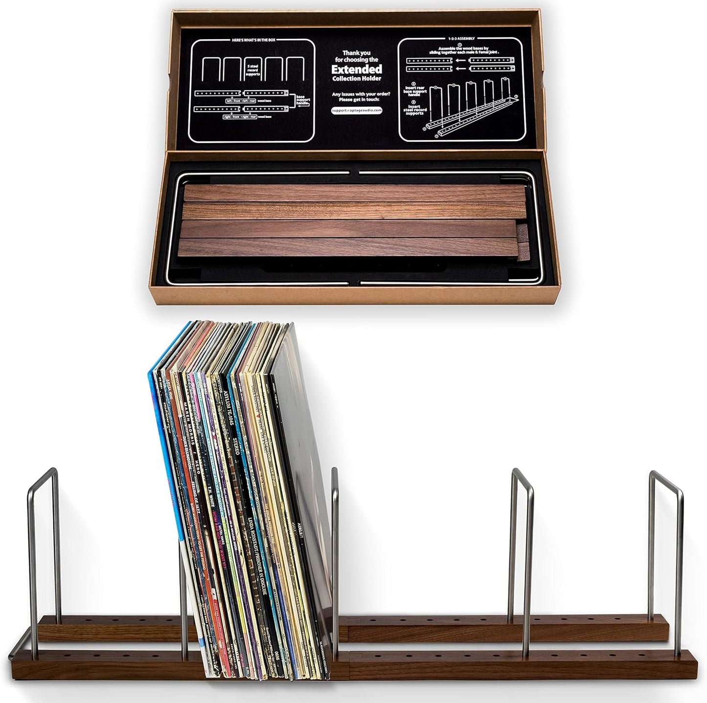150 LP Vinyl Record Storage Holder for Passionate Collectors