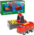 Brio World 33213 RC Train - 2 Piece Wooden Toy Set for Kids