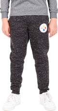 Ultra Game Boys NFL Black Snow Fleece Jogger Sweatpants (Style X22F)
