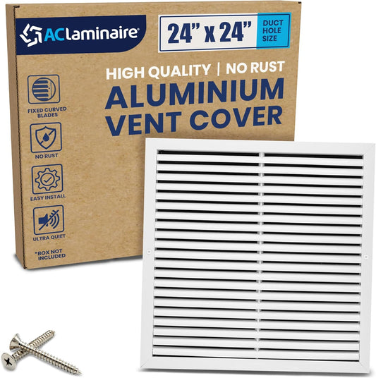 24in x 24in Decorative Air Return Vent Cover for Home HVAC