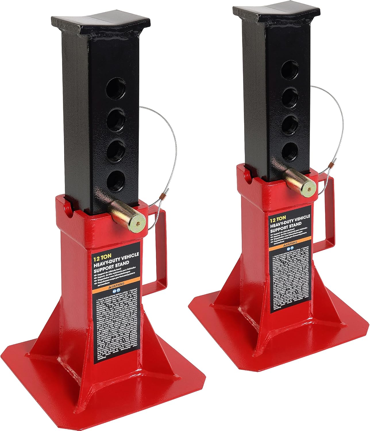 Professional Heavy Duty Car Jack Stand with 12 Ton Capacity
