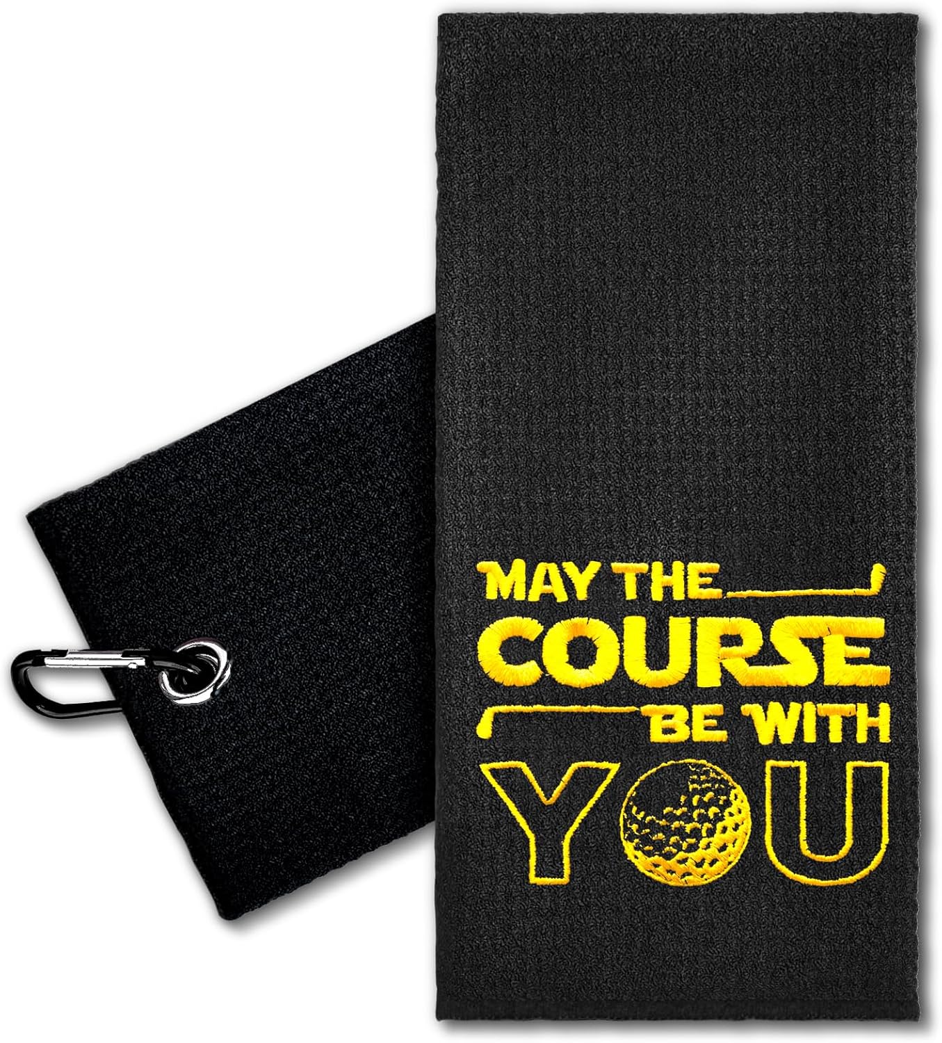 May The Course Be with You Golf Towel