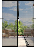 MAGZO Magnetic Screen Door 72in x 80in for Easy Access and Protection