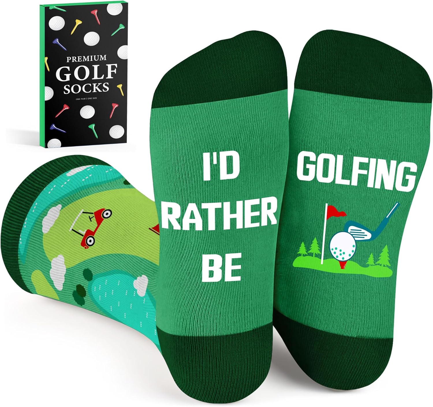 VICRAZY Golf Socks - Ultimate Golf Gift!