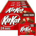KIT KAT Milk Chocolate Wafer King Size - Bulk 24 Pack