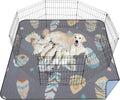 LOOBANI Washable Pee Pads for Dogs 63x63in - Ultra Absorbent Reusable