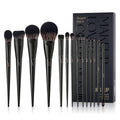 Makeup Brushes Set Jessup 14Pc Black - Complete Professional Kit