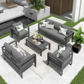 Solaste Aluminum Patio Furniture Set for All Weather - Deep Seating