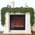 Real Touch Christmas Cedar Garland 5ft - Lush Faux Cedar for Mantel