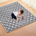 Vibe Bear High-Density Foam Baby Play Mat 59x59 in - Thick, Non-Slip