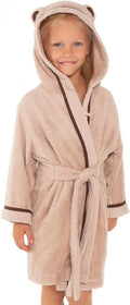 Rayon from Bamboo Toddler Bathrobe with Hood - Ultra Soft 500 GSM