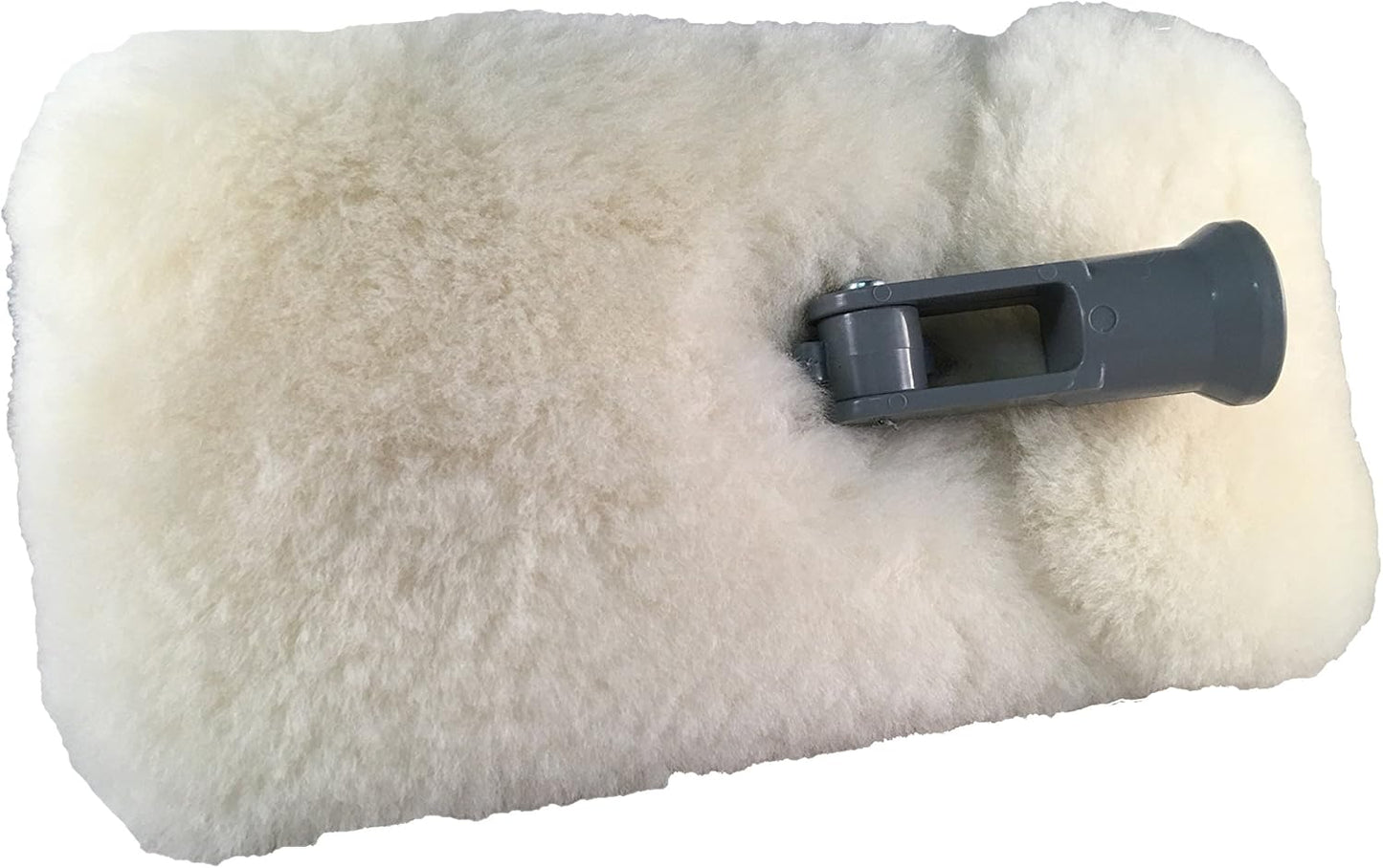 9in Pure 100% Lambswool Wash and Pad Holder for Easy Cleaning