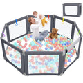 Kidirect Foldable Baby Playpen Extra Large - Secure, Adjustable Play