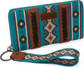 Montana West Wrangler Wristlet Western Wallet Boho Aztec - Compact