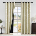 NICETOWN 100% Blackout Curtain Panels for Complete Light Control