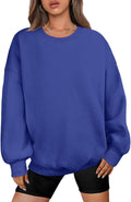ANRABESS Oversized Sweatshirt for Women - Cozy Y2K Pullover