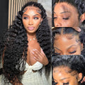 28 inch Deep Wave Lace Front Wigs Human Hair for All Occasions