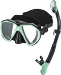 Rapido Duo Comfort Scuba Mask and Dry Snorkel Set - Comfortable Fit