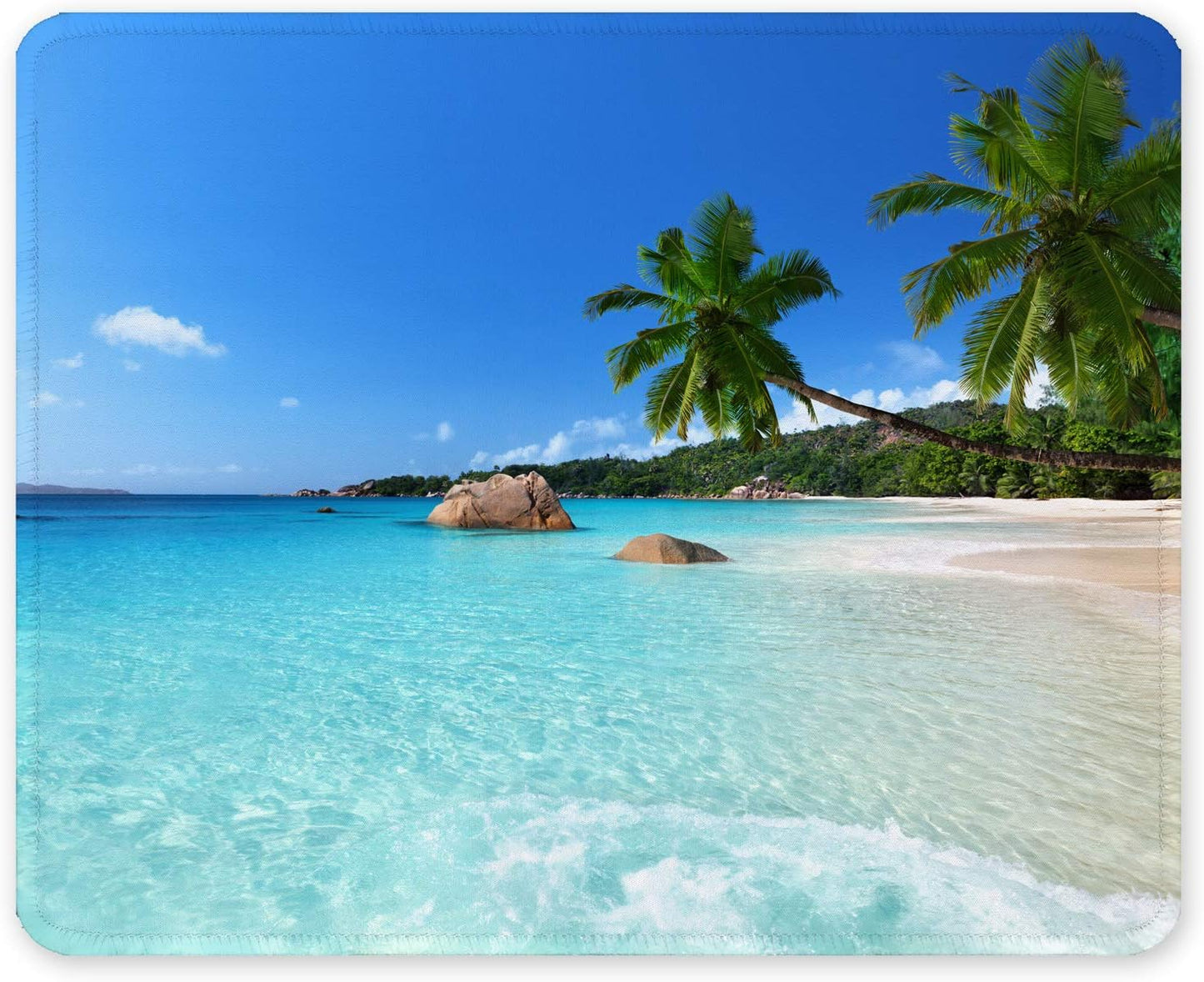 Premium Beach-Themed Mouse Pad for Gaming & Work