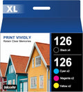 126 Ink Cartridges Replacement for Epson 126 - 10 Pack