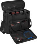 4 Slots Wireless Microphone Case with Foam - Protective Carry Bag