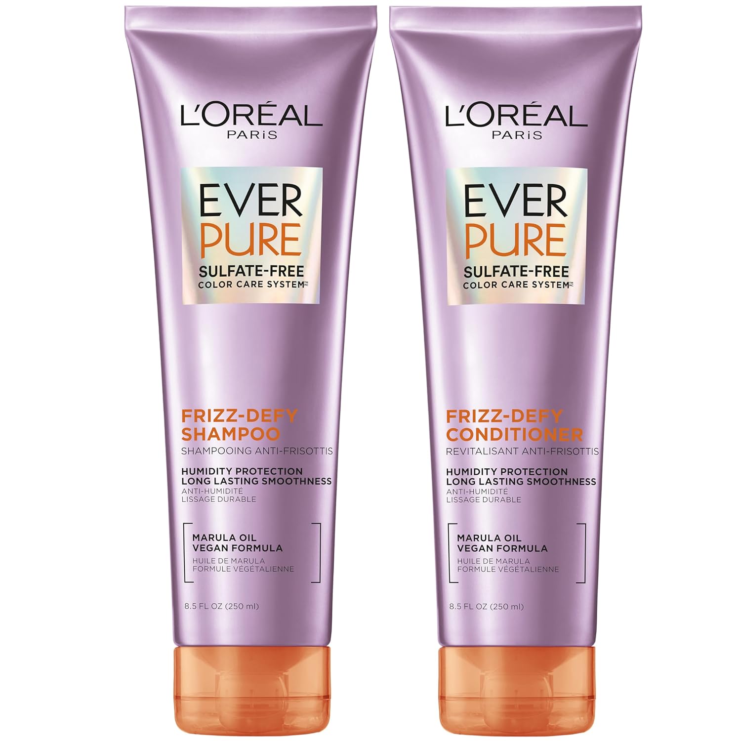 L'Oreal Frizz Defy Set: Marula Oil Hair Care Duo