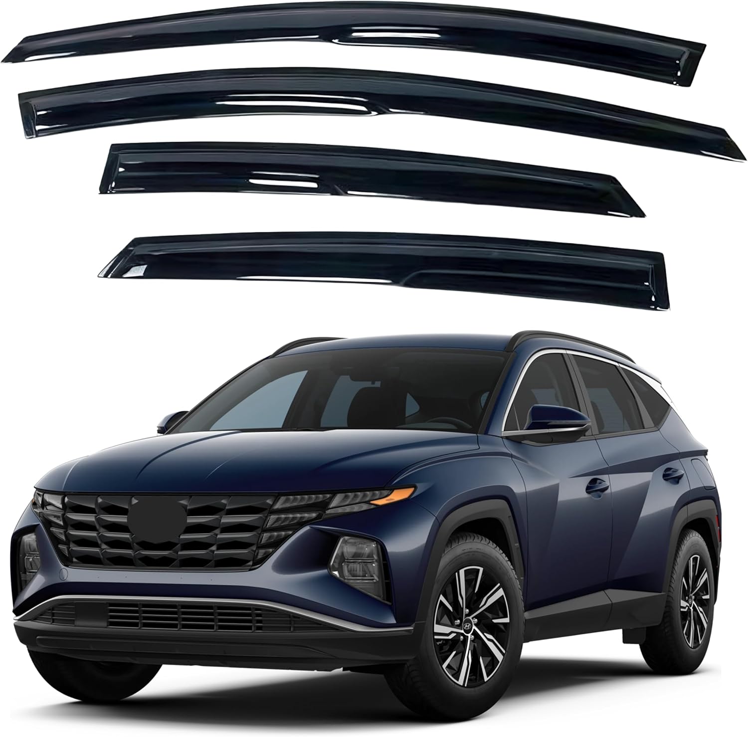 IG Window Visor for Hyundai Tucson 2021-2025 - Durable Rain Guard
