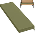 Premium Outdoor Bench Cushion 60 x 18 x 3.5in Light Green - Waterproof