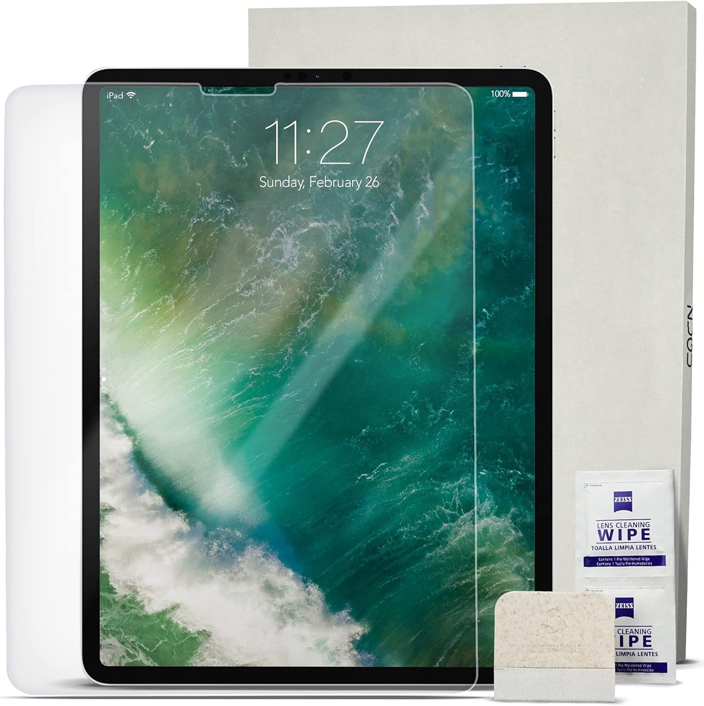 ZUGU CASE Screen Protector for iPad Pro 12.9 - Durable & Clear