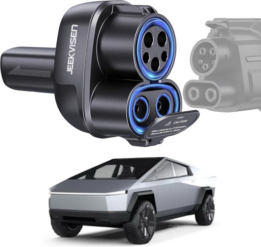 Tesla Cybertruck Fast Charger Adapter by JEEKVISEN