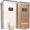White Feather Supplies 8.5L Airtight Food Storage Containers (2 PC)