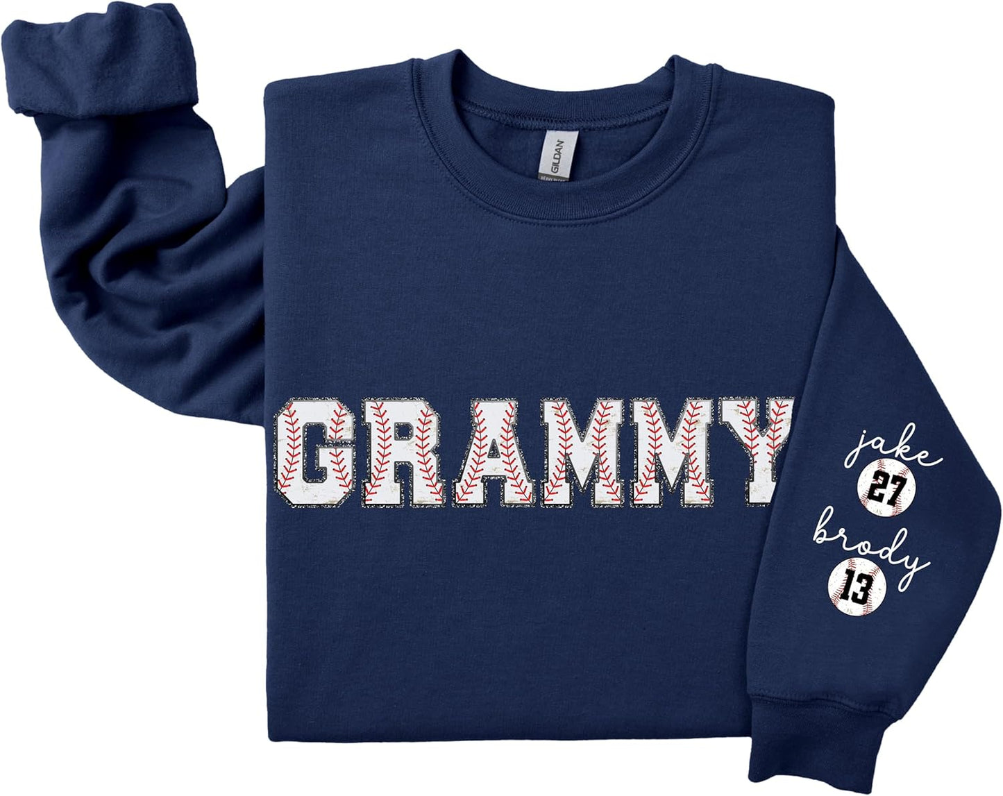 Personalized Baseball Grammy Sweatshirt ~ Custom Gift