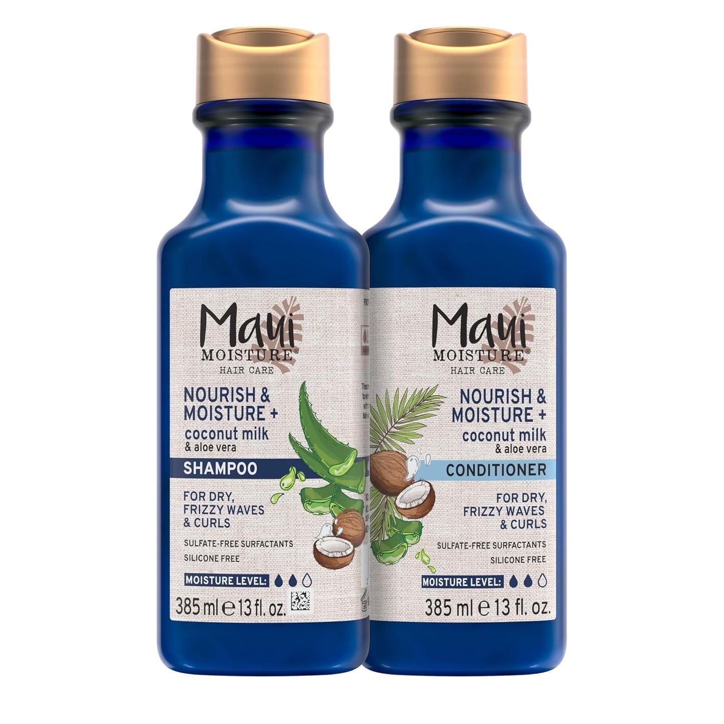 Hydrating Coconut Milk Shampoo & Conditioner Set - Maui Moisture