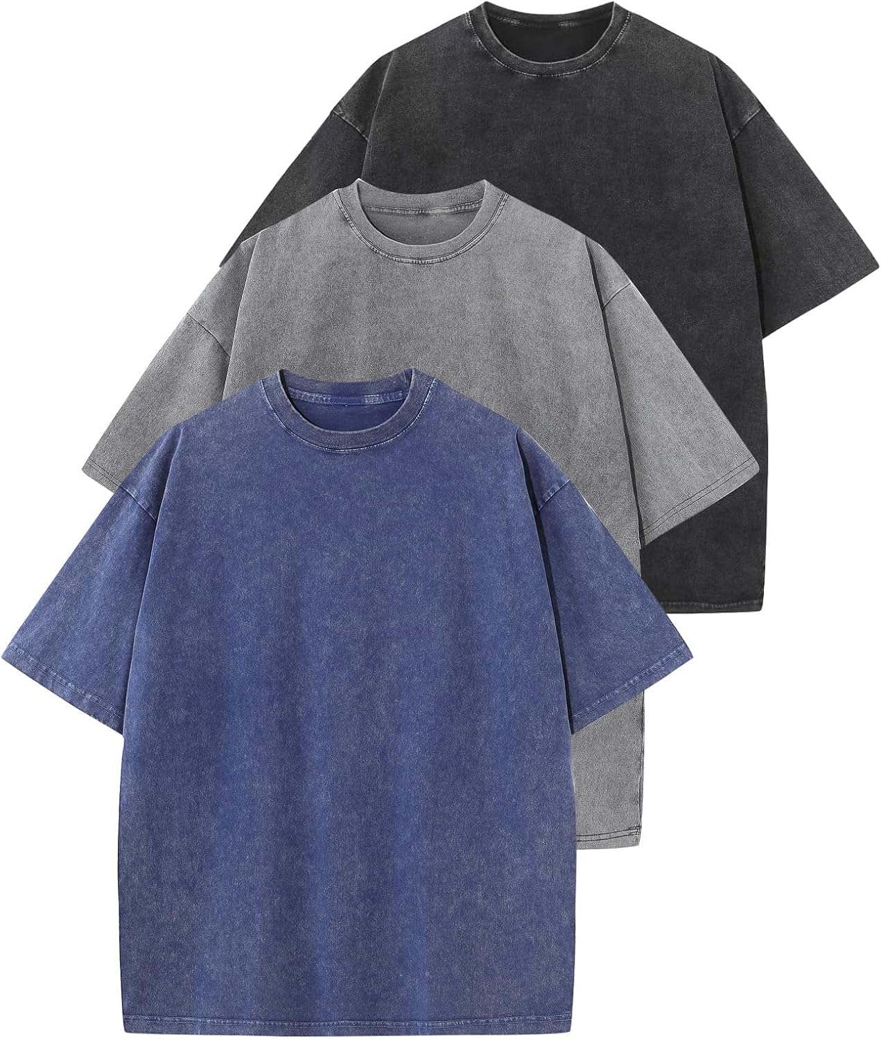 Oversized Vintage Tee for Men - Casual Streetwear Style
