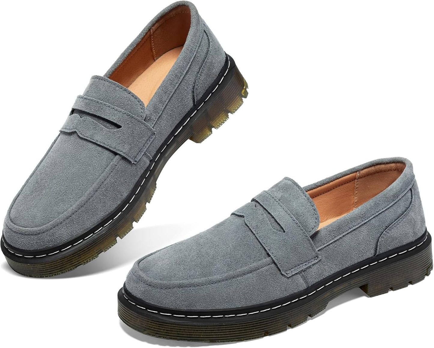 Women's Suede Penny Loafers for Comfort and Style in Casual Wear