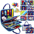 Esjay Toddler Busy Board Montessori Toys - 8-Page Sensory Travel