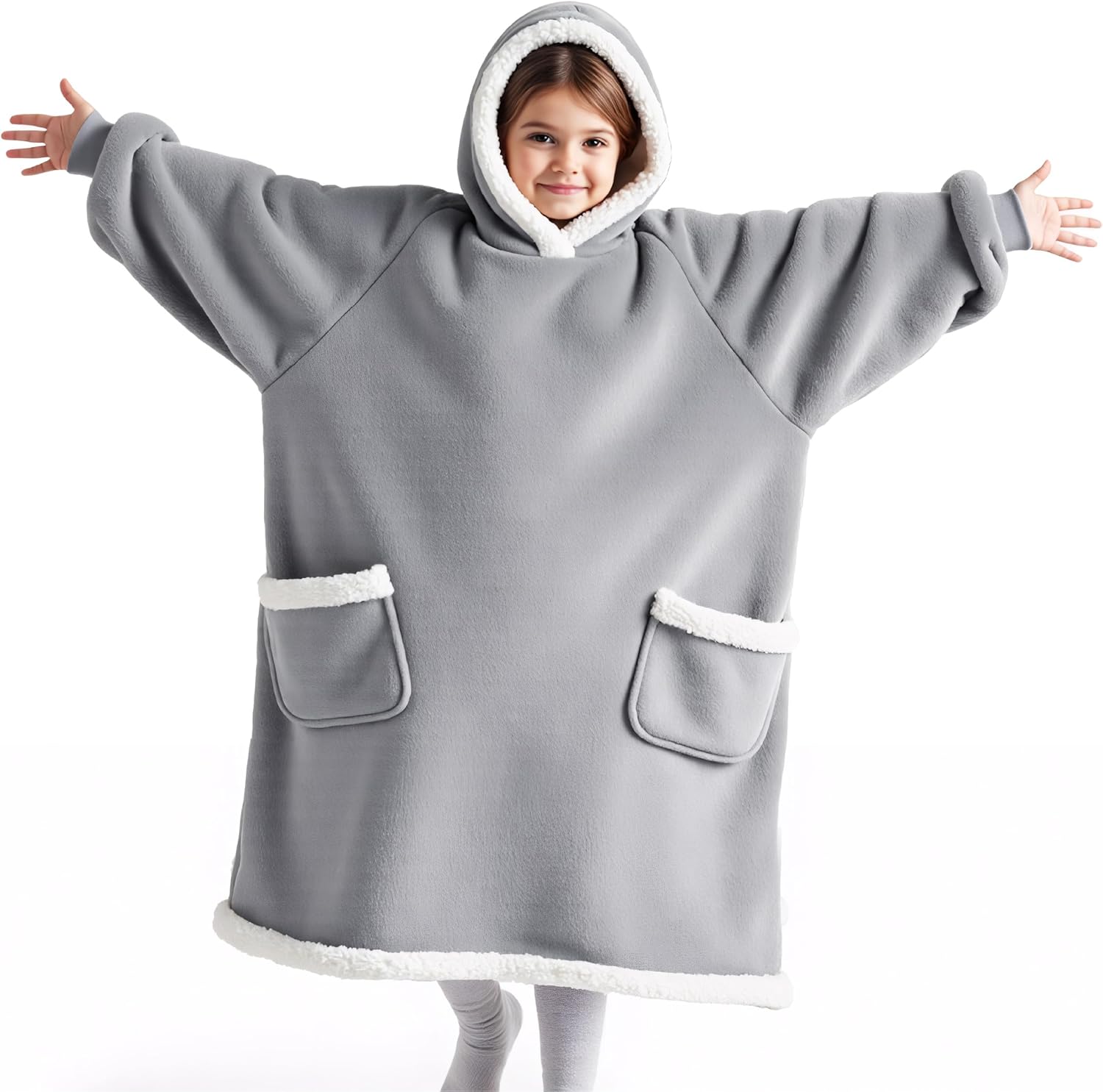 Bedsure Blanket Hoodie for Ultimate Comfort and Warmth