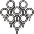 Box of 8 Lifting Shoulder Eye Bolts 3/8ft-16 x 5/8ft - Heavy Duty