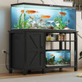 55-75 Gallon Fish Tank Stand with Power Outlet & Adjustable Shelf