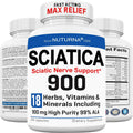 Sciatica Supplement with 900 mg Alpha Lipoic Acid - Fast Nerve Relief