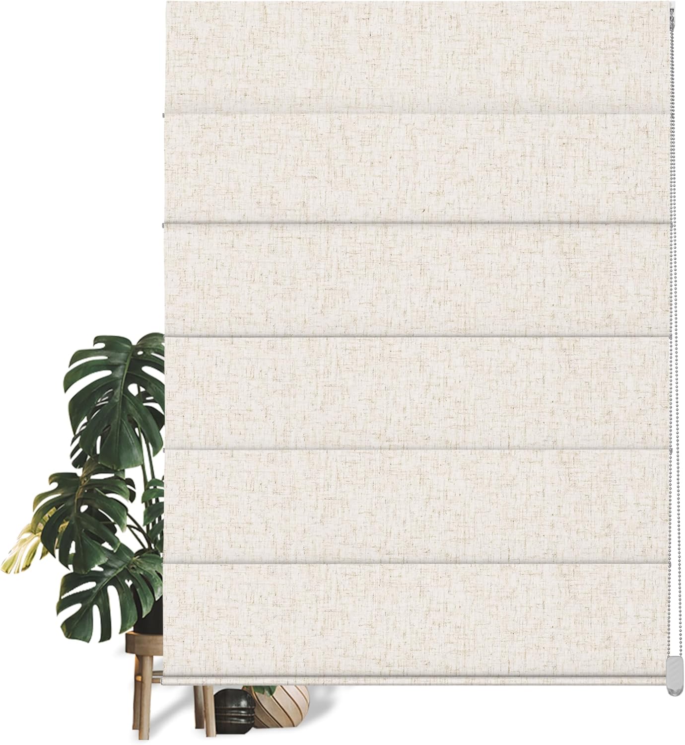 BERISSA Roman Shades for Windows - Blackout Blinds for Home