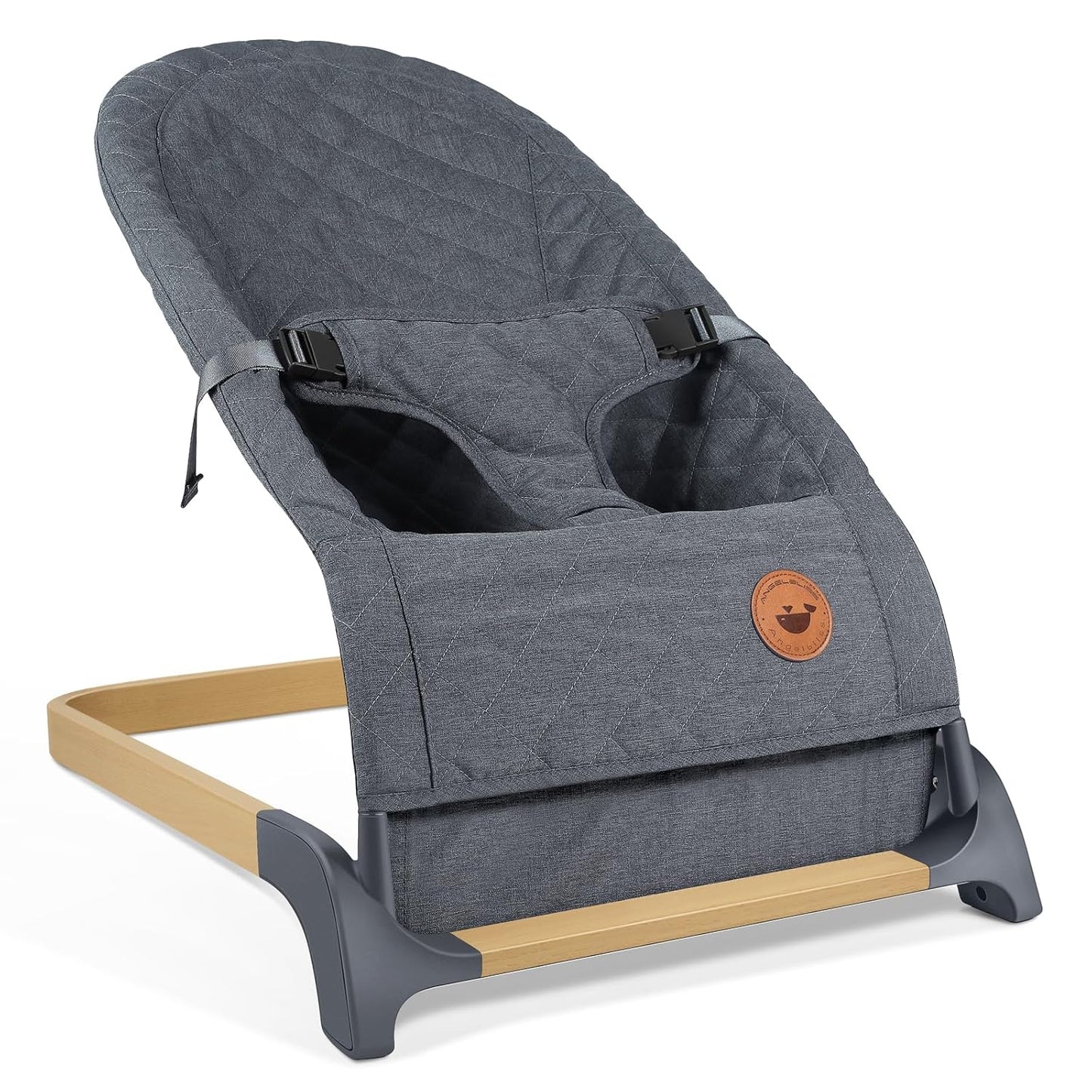 Portable Baby Bouncer Seat with Natural Vibrations