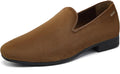 UUBARIS Mens Velvet Loafers Slip-on Dress Shoes - Versatile Comfort