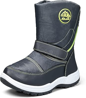 K KomForme Boys Girls Snow Boots Waterproof Winter Outdoor