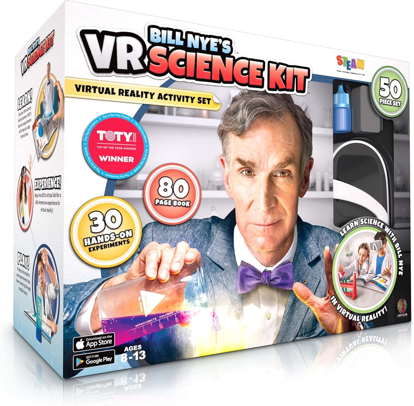 Bill Nye's VR Science Kit - Interactive STEM Learning Set