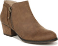 Women's Blake Zip Boot - Western-Inspired Ankle Boot with Block Heel